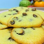 butter cookies with raisins