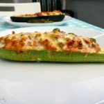 zucchini boats with turkey