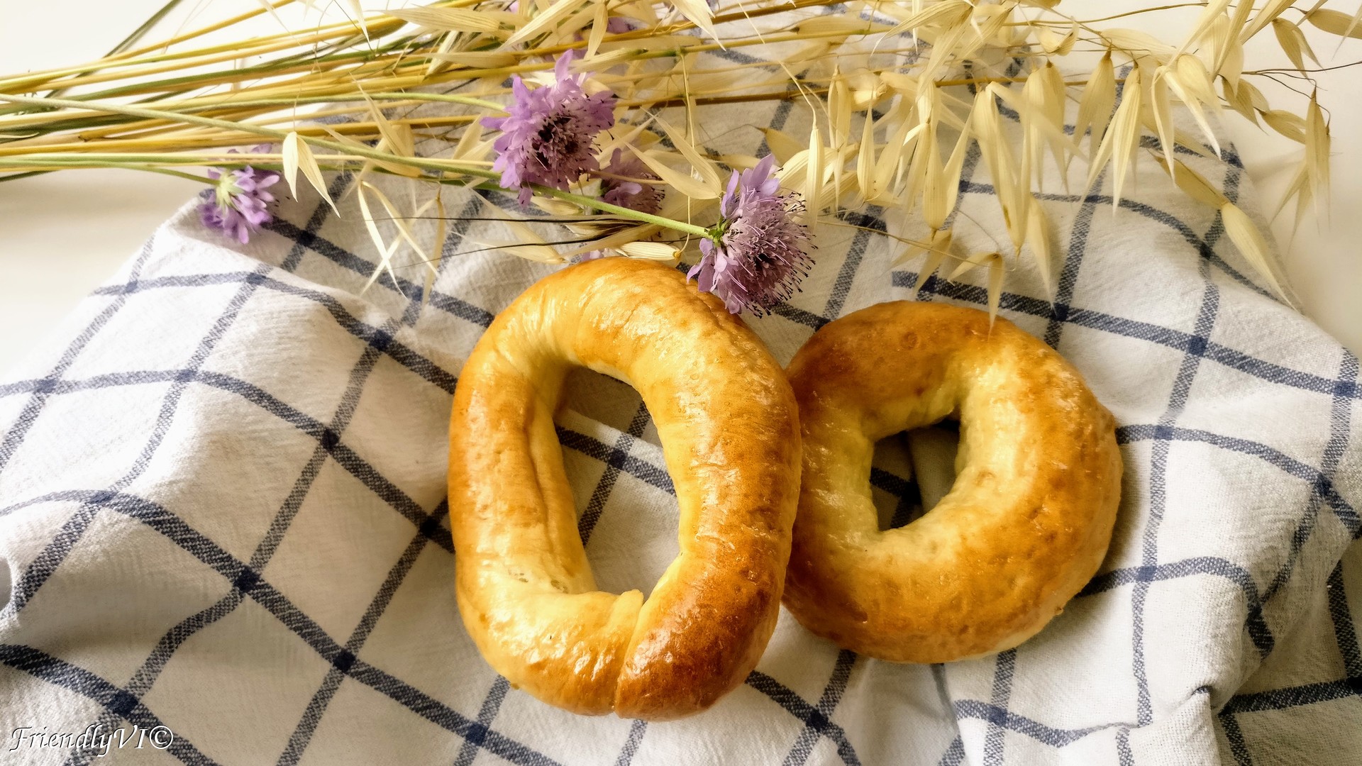 home made bagels