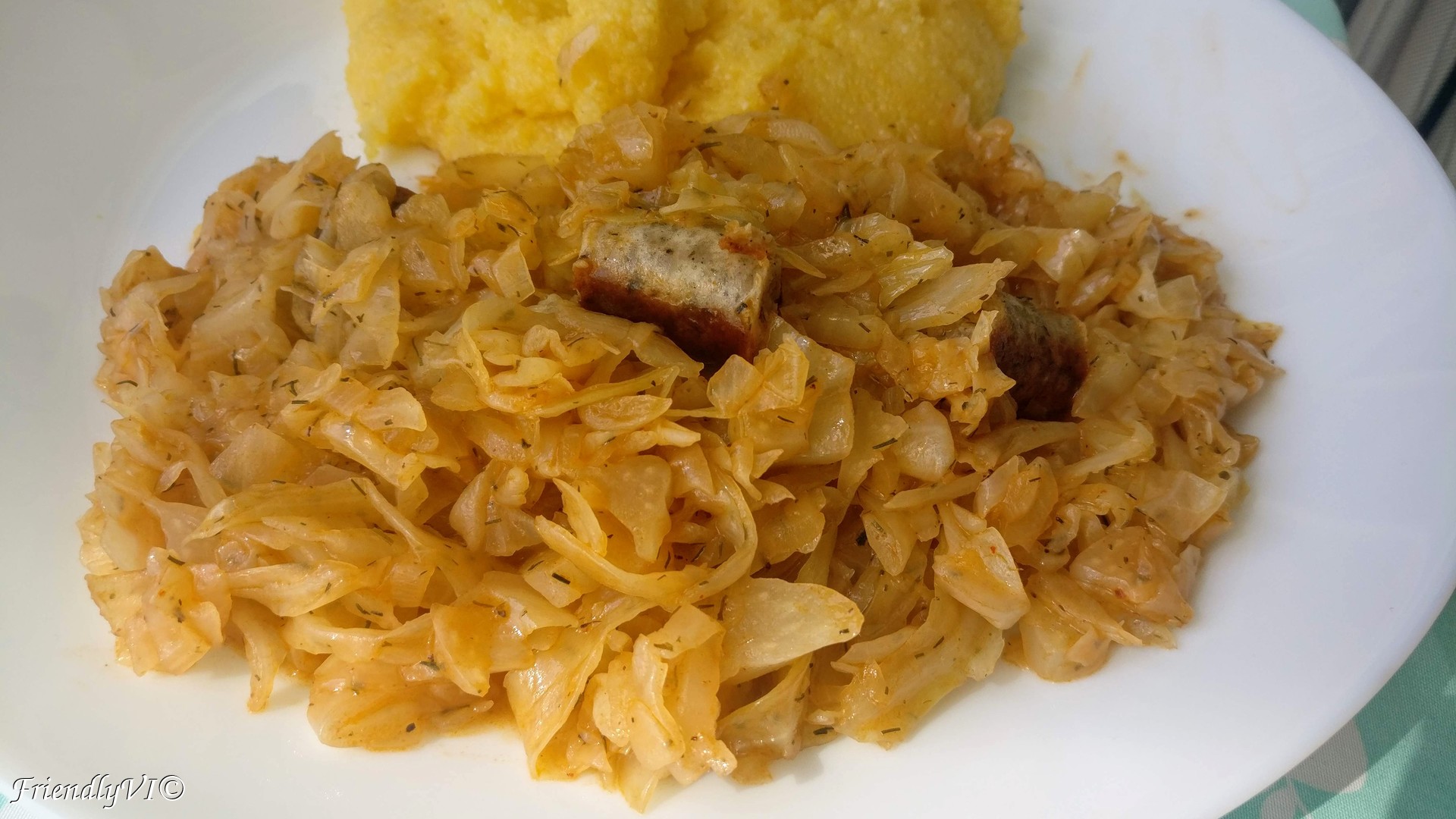 stewed cabbage