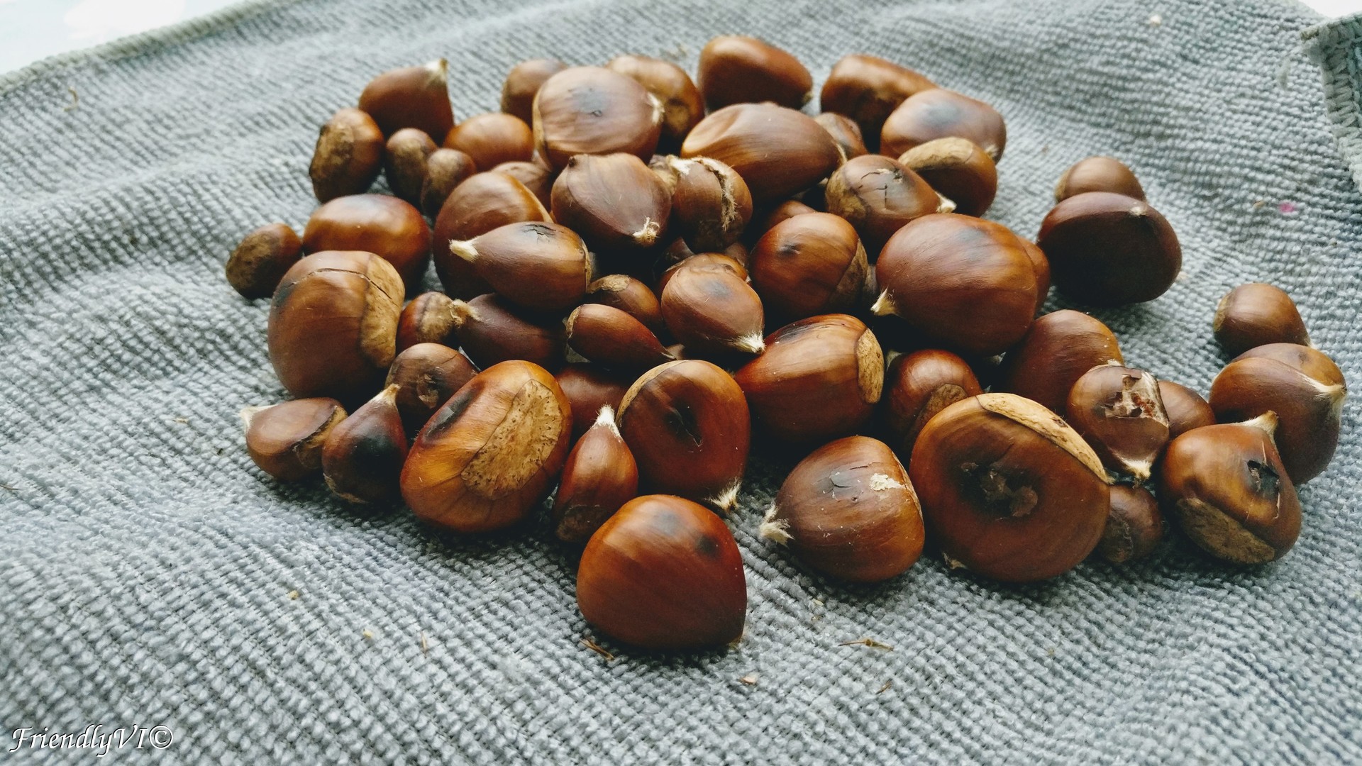 baked chestnuts