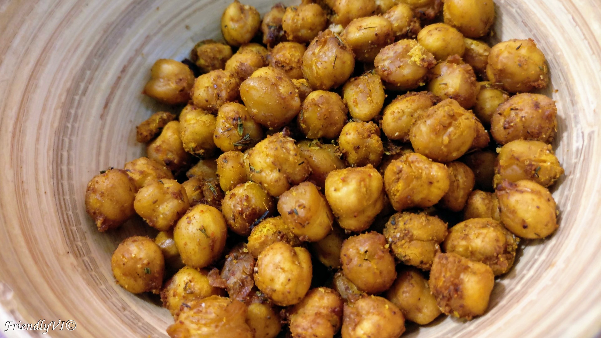 baked chickpeas
