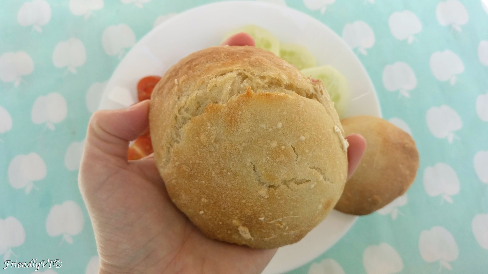 home made bread