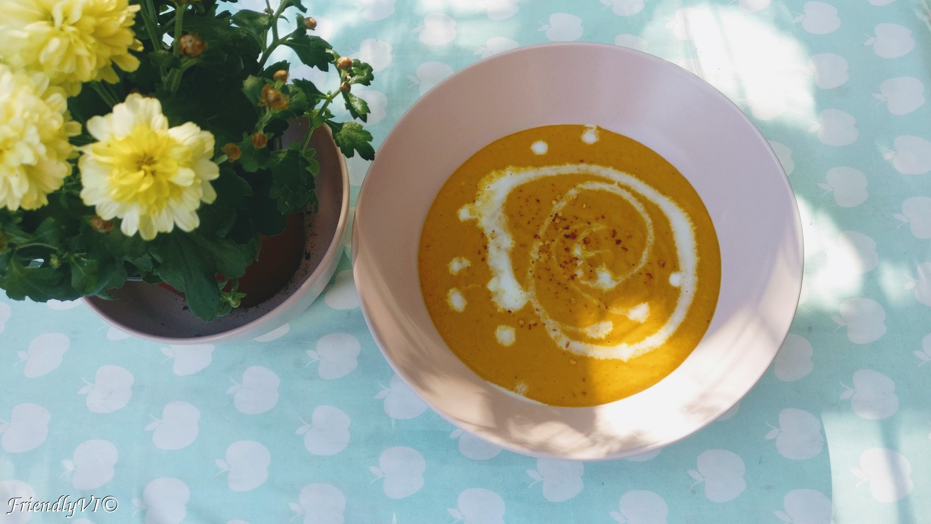 baked carrot soup