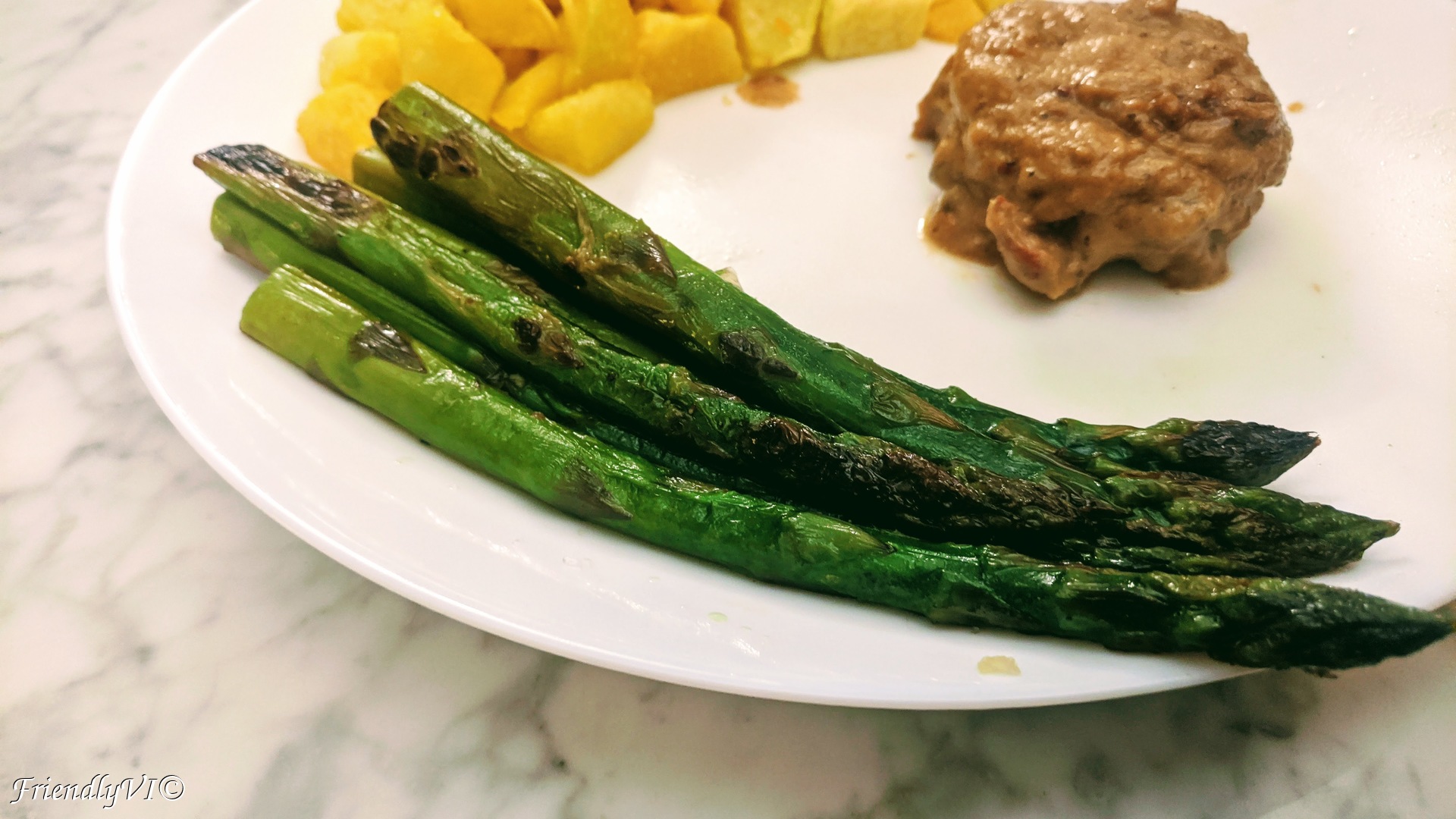 braised asparagus