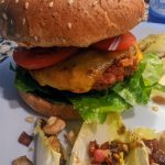 vegan bean burger