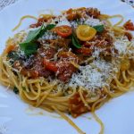 baked tomatoes pasta