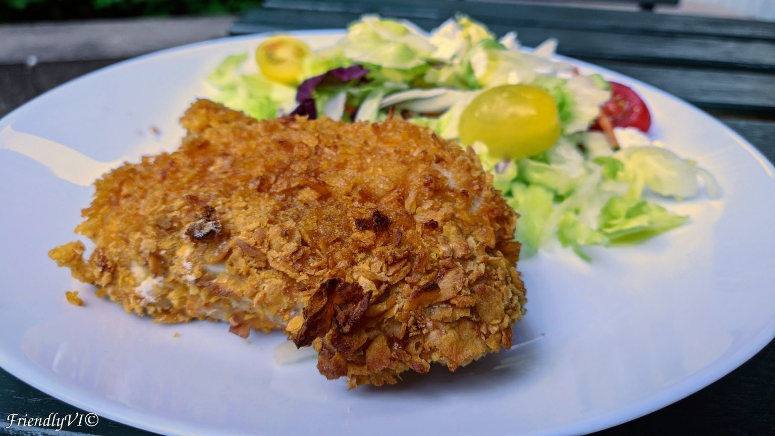 Oven chicken schnitzel recipe Thyme consuming